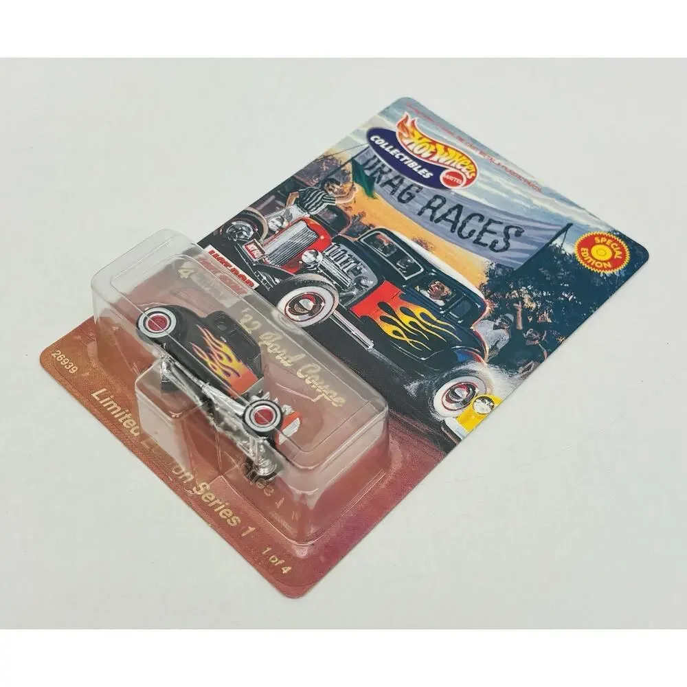 Hot Wheels Collectibles '32 Ford Coupe Drag Races Special Edition w/ Protector